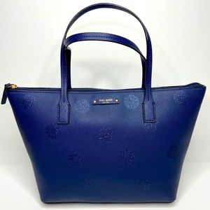 Kate Spade Haven Lane Hani Bag Navy/Glitter Dots
